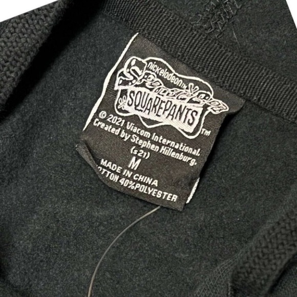 Spongebob Squarepants Adult Hoodie Patrick Jellyfish Colorful Rainbow Tie Dye - Picture 9 of 13